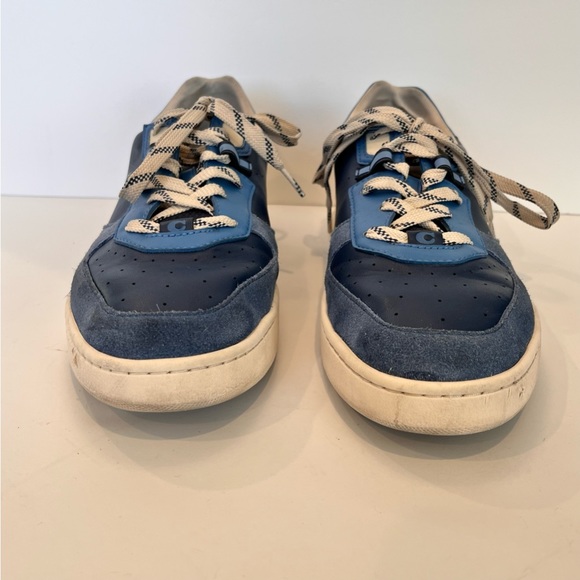 Coach Men’s Sneakers Size 11 CitySoL CLRBLK CRT Blue Suede Leather Lace-… - Picture 14 of 15